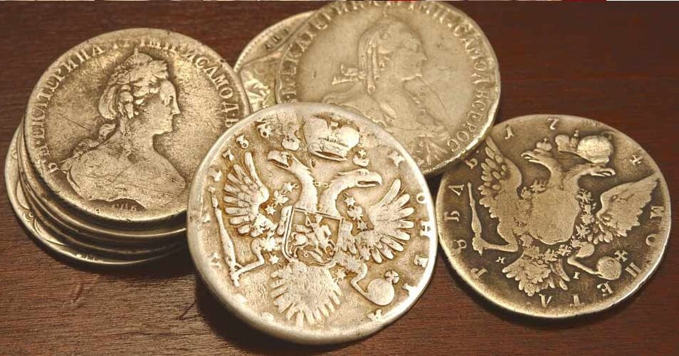 Монеты медные царские фото